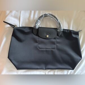 Longchamp Le Pliage Neo Travel Bag with Detachable Shoulder Strap